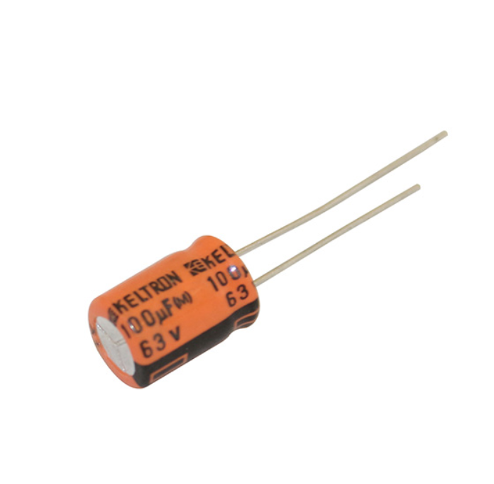 100uF 63V Aluminum Electrolytic Capacitor