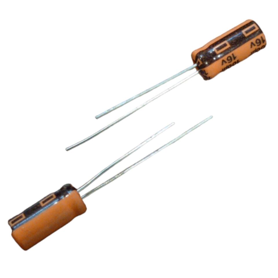 100uF16V Aluminum Electrolytic Capacitor