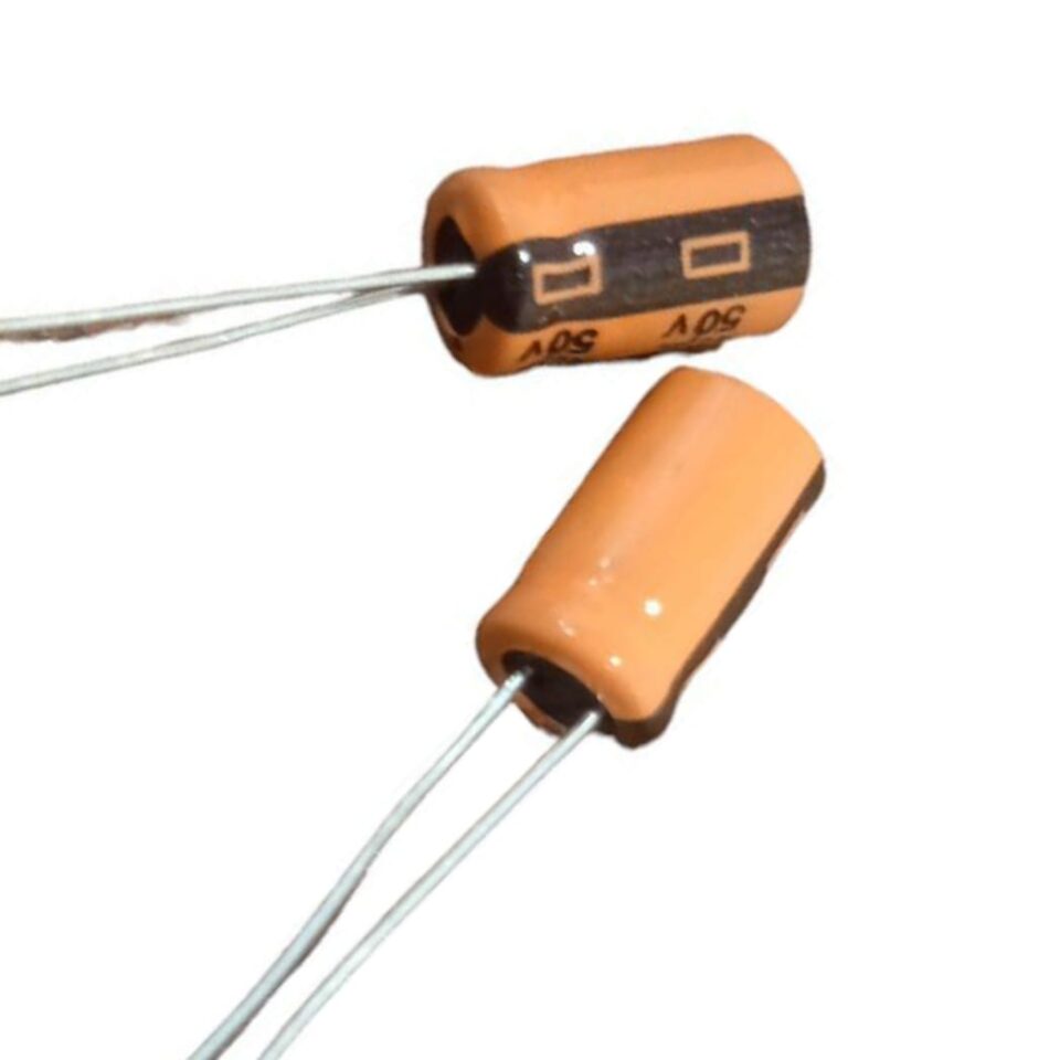 10uF 50V Aluminum Electrolytic Capacitor