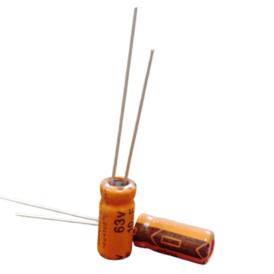 10uF 63V Aluminum Electrolytic Capacitor