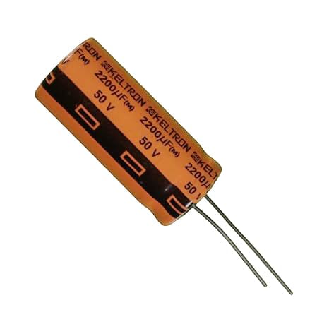 2200uF 50V Aluminum Electrolytic Capacitor