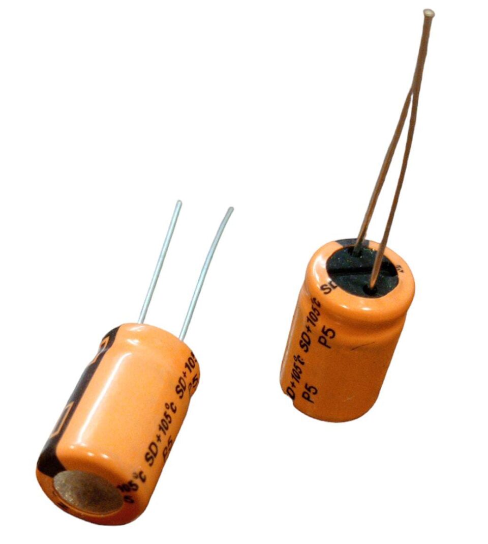 220uF 63V Aluminum Electrolytic Capacitor