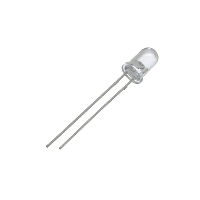 5mm Green LED 2Pin Transparent Through Hole LED