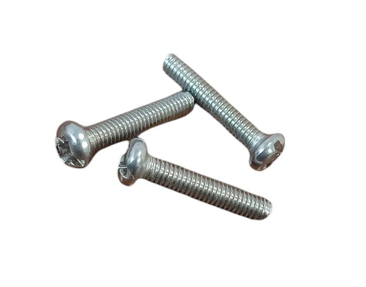 M3x15mm Round Head Mounting Screw Stainless Steel