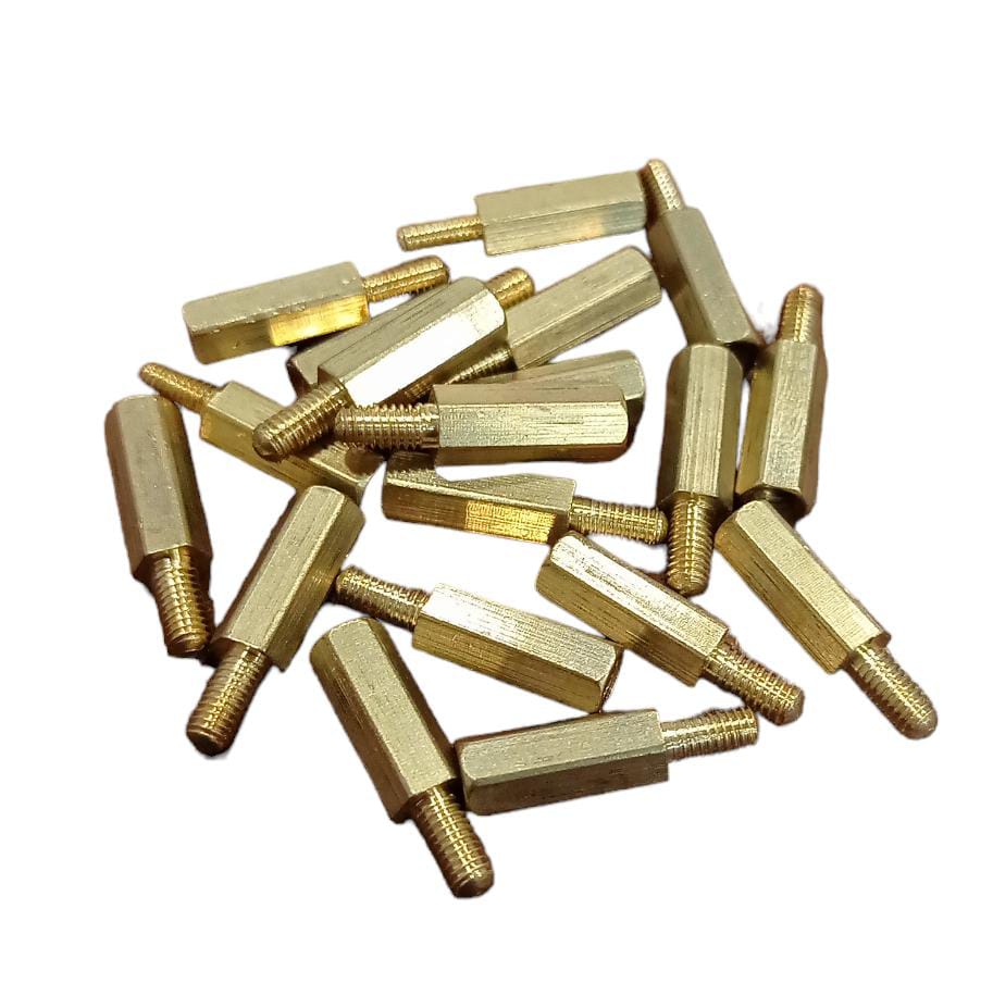 M3X12MM Male - Female Brass Hex Threaded Piller Standoff Spacer