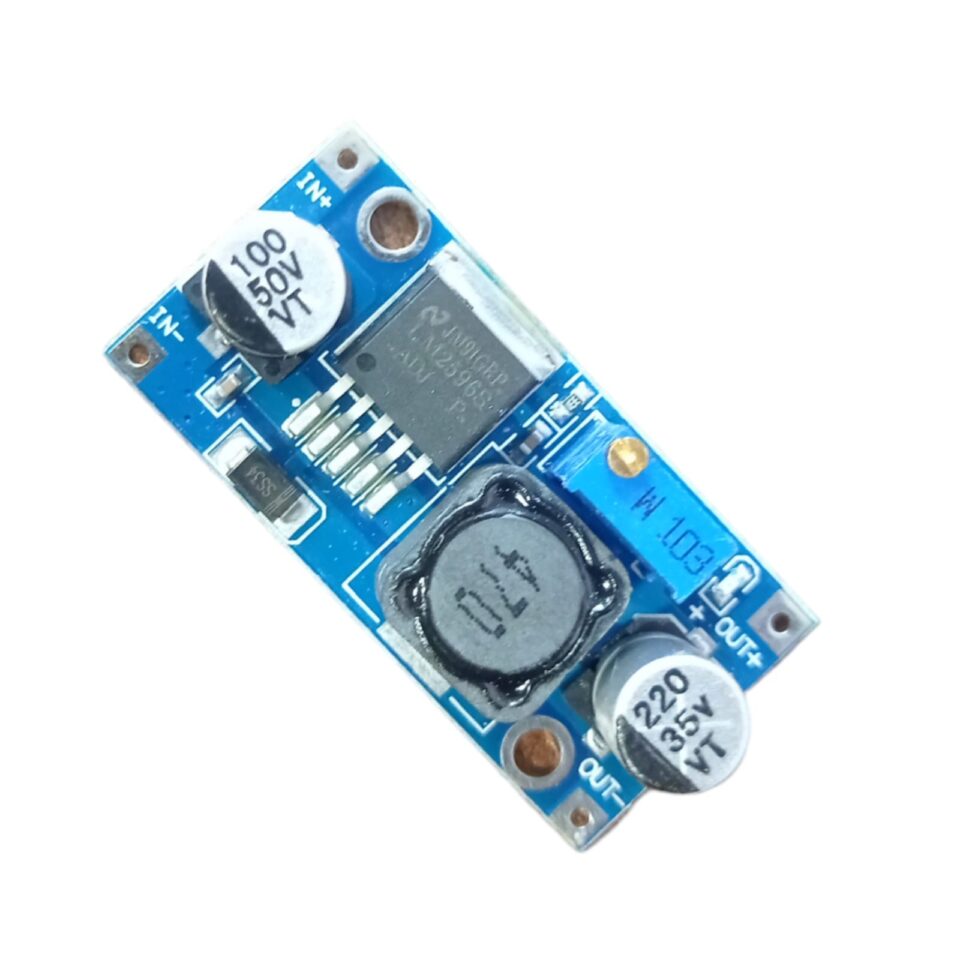 LM2596 DC-DC Buck Converter Adjustable Step Down Power Supply Module